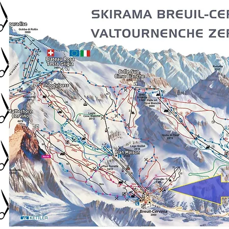 Soldanella Cervinia Vda Vacanze In Vetta Cir 0253 Апартаменти Брей-Червінія